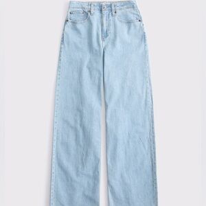 NWT Abercrombie Curve Love Linen Blend Jean